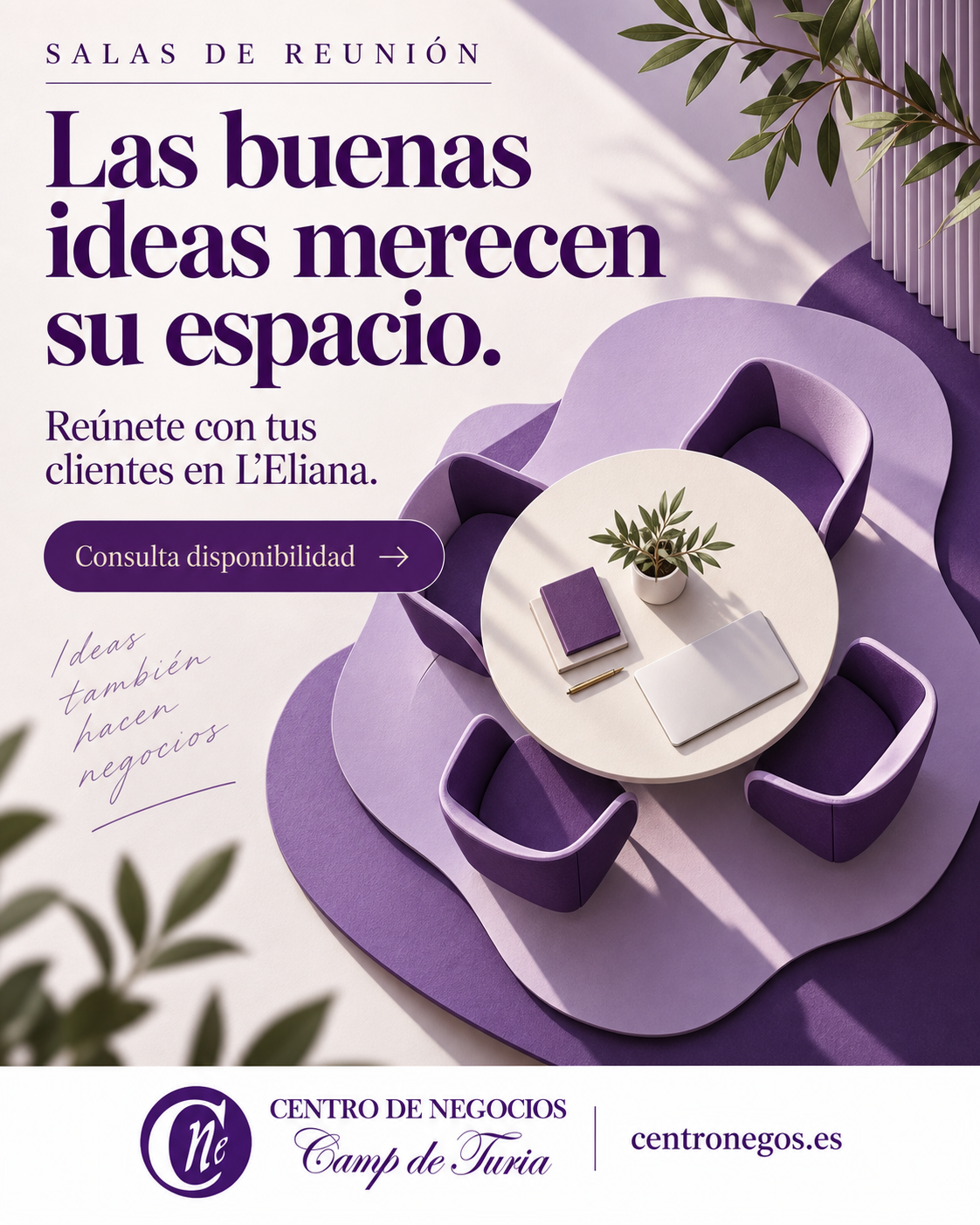 Muestra: 3. Salas de reunión · Consulta de disponibilidad