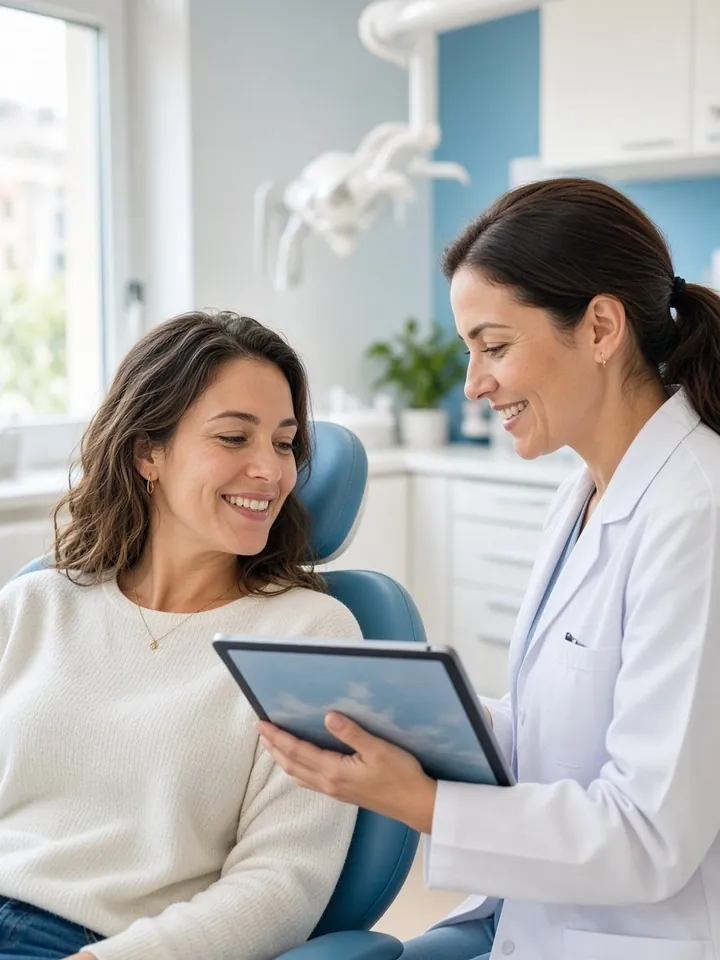 Ejemplo de publicación para una clínica dental