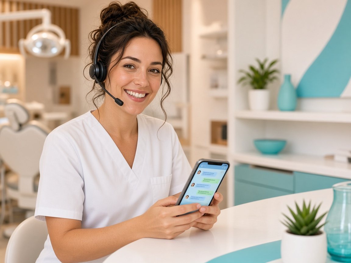 Recepcionista digital de Clínica Dental Sonrisa