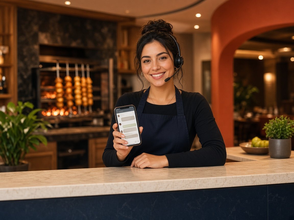 Recepcionista digital de Restaurante La Brasa